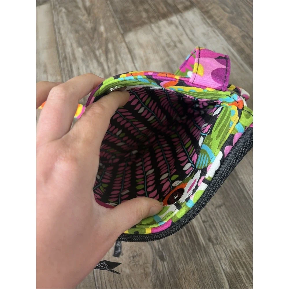Vera Bradley Little Flap Hipster Crossbody Bag NWT $50 Va Va Bloom Bright Floral